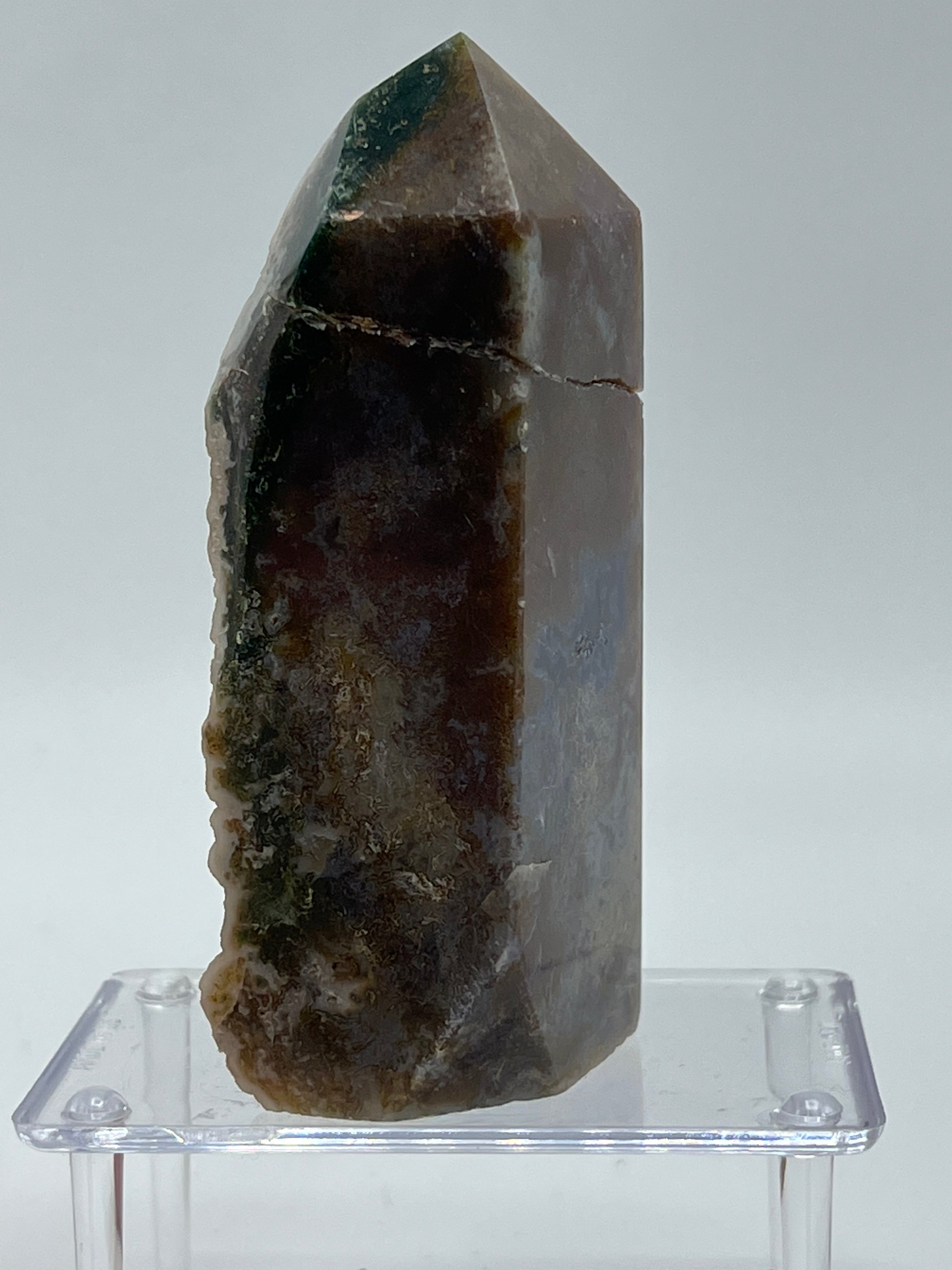 Moss Agate / Tree Agate Tower X - Earthly Secrets