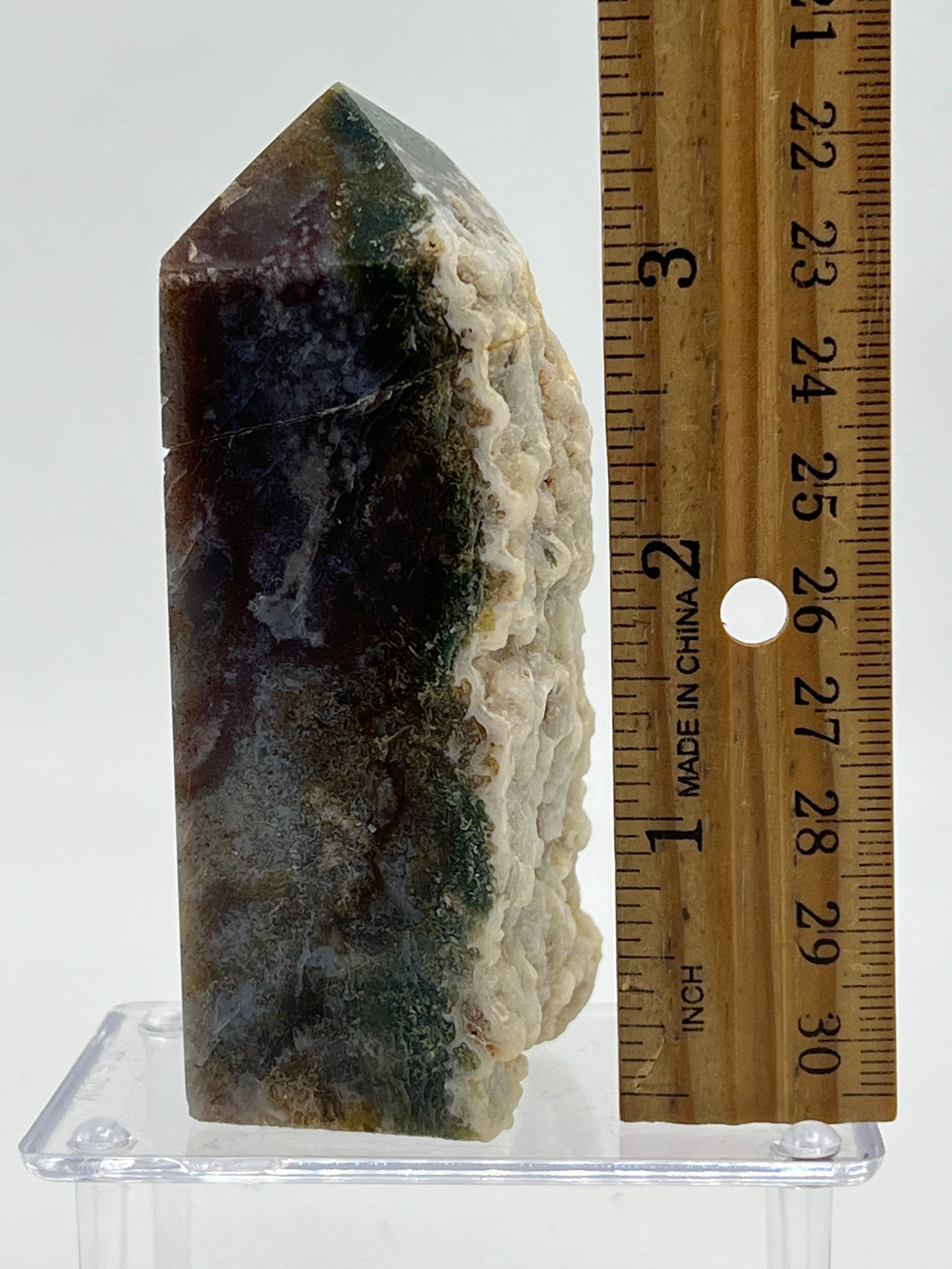 Moss Agate / Tree Agate Tower X - Earthly Secrets